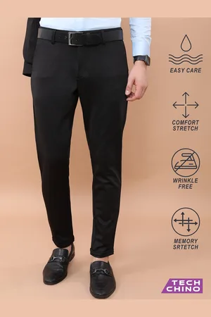 Highlander Men Mid Rise Chinos Trousers