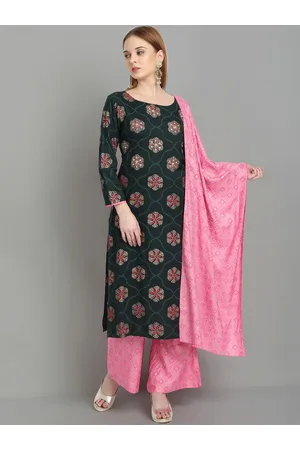 Stylish Women Fully Stitched Rayon Black Panjabi Kurta Pant With Pink  Dupatta Stylish Straight Kurti Trouser Dupatta Dress Tunic Long Top - Etsy
