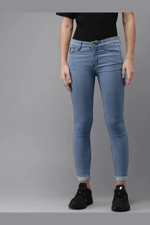 Campus Women Blue Smart Skinny Fit Stretchable Jeans