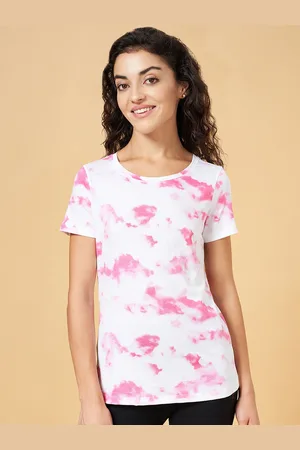 Pantaloons Tie And Dye Cotton T-shirt