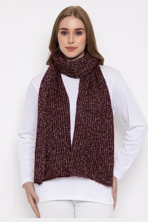513 Clothing Textured Acrylic Knitted Mufflers
