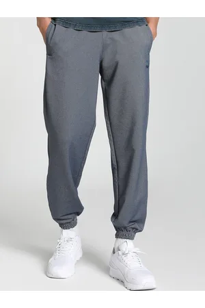 PUMA Men Classics Modern Indigo Cotton Joggers