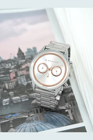 Giordano Men Bracelet Style Straps Analogue Watch GZ-50087-11