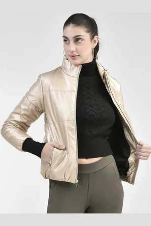 Crimsoune Club Mock Collar Padded Jacket