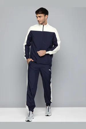 PUMA DryCELL Colourblocked Mock Collar Jacket With Track Pant Training Tracksuit