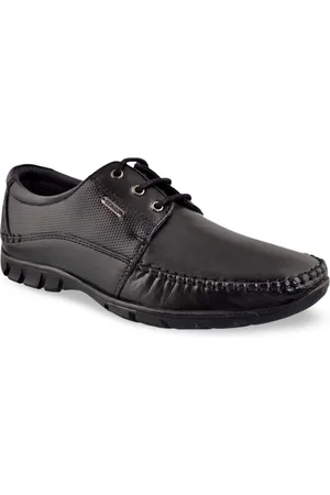 Buckaroo Men Perforated Leather Derbys
