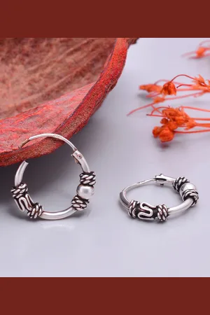 Abhooshan Contemporary Hoop Earrings
