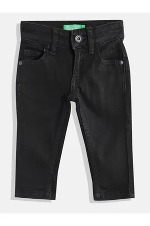 Benetton Boys Slim Fit High-Rise Stretchable Jeans