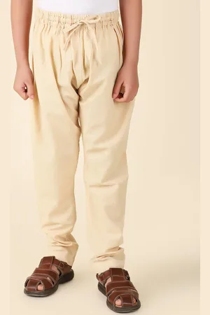 Fabindia Boys Mid-Rise Cotton Pyjamas