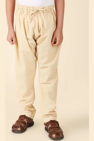 Fabindia Boys Mid Rise Cotton Pyjamas