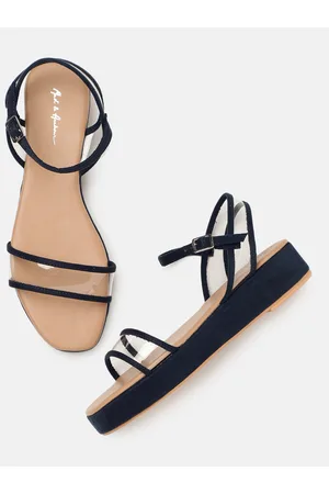Buy Mast & Harbour Women Pink Solid Sandals - Heels for Women 10690346 |  Myntra