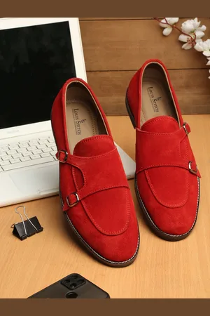 LOUIS STITCH Men Suede Loafers
