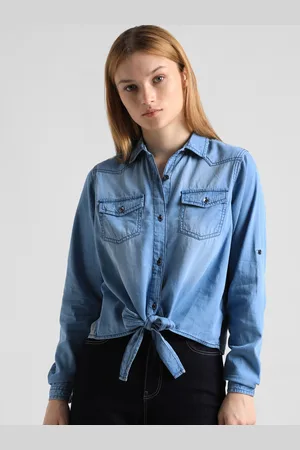 ONLY Denim Opaque Casual Shirt