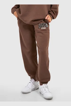Boohoo Women Applique Detail Oversized Joggers