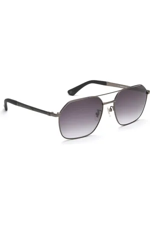 Police Men Rectangle Sunglasses With UV Protected Lens SPLC34K58627SG