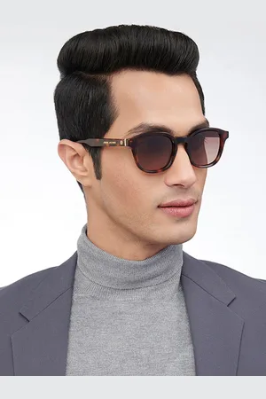 John Jacobs Polarised And UV Protected Full Rim Wayfarer Sunglasses 207051