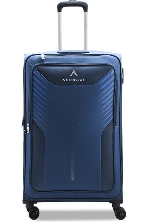 Aristocrat Porto 75 Cms Large Check-in Polypropylene Harsided 8 Wheels  Luggage/Suitcase/Trolley Bag - Black : Amazon.in: Fashion