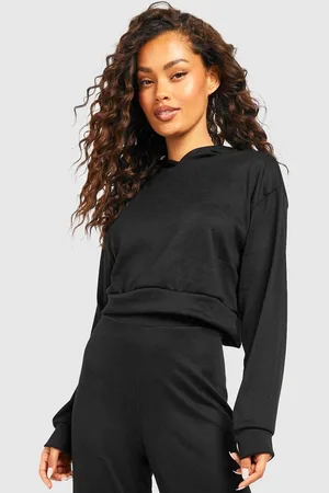 Boohoo Knitted Hooded Sweatshirt with Joggers