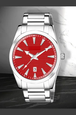 Shocknshop Men Stainless Steel Bracelet Style Straps Analogue Chronograph Watch