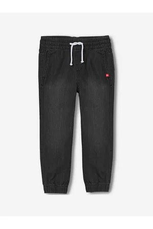 BONKIDS Boys Cotton Light Fade Clean Look Jogger Jeans