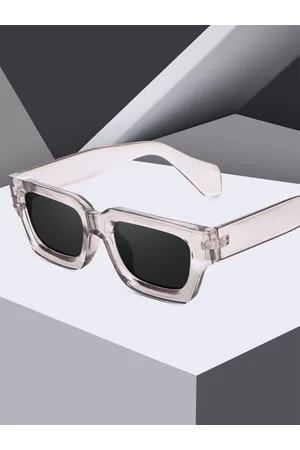 Peter Jones Eyewear Unisex Square Sunglasses With UV Protected Lens 3659GT