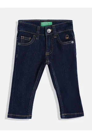 Benetton Boys Slim Fit Stretchable Jeans