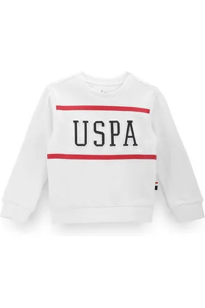 Ralph Lauren Boys Typography Printed Pullover Sweatshirt