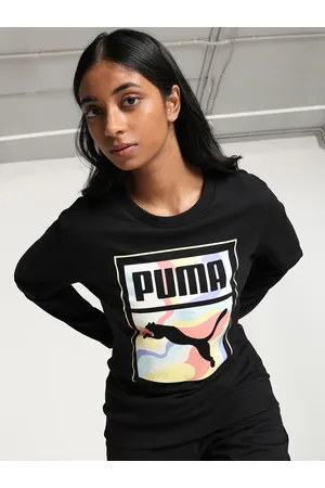 PUMA Women Regular Fit Printed Sweatshirt