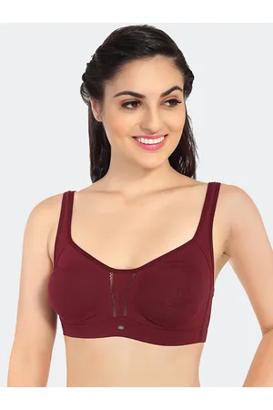 Buy SOIE Full Coverage Padded Non Wired Bra and High Rise Full