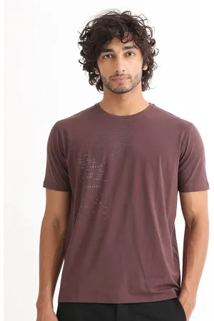 RARE RABBIT Men Rings-4 Slim Fit Solid Polo Collar T-Shirt
