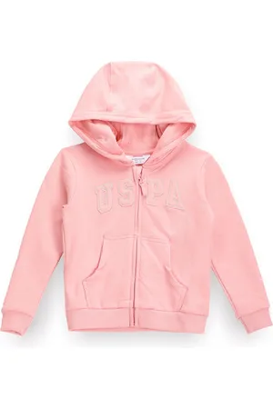 Ralph Lauren Girls Hooded Pure Cotton Sweatshirt