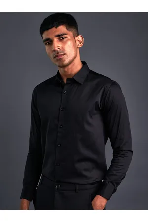 Beyours Classic Spread Collar Cotton Casual Shirt