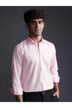Beyours Classic Spread Collar Cotton Casual Shirt