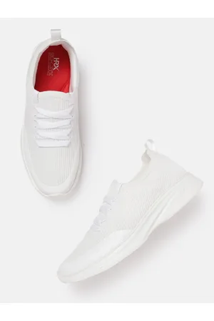 HRX Women Woven Design & Textured Walking Shoes