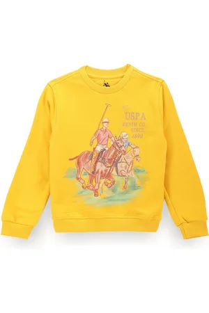 Ralph Lauren Boys Graphic Printed Cotton Sweatshirt