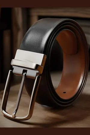 Invictus Men Leather Reversible Formal Belt