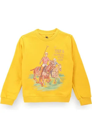 Ralph Lauren Boys Graphic Printed Long Sleeves Pullover