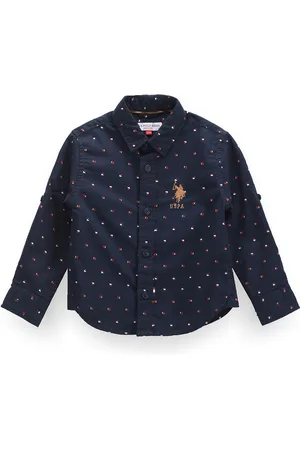 Ralph Lauren Boys Classic Printed Pure Cotton Casual Shirt