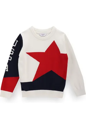 Ralph Lauren Boys Graphic Printed Pure Cotton Pullover