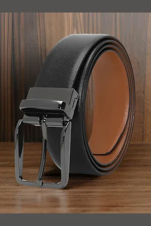 Invictus Men Leather Reversible Formal Belt