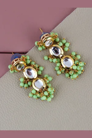 Lucky Jewellery Gold Plated Drop Earrings