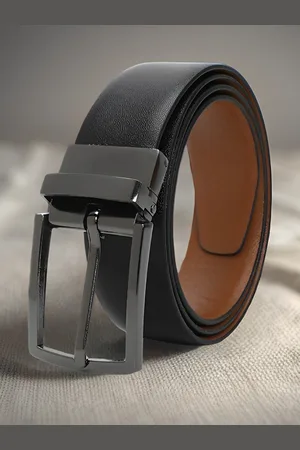 Invictus Men Leather Reversible Formal Belt