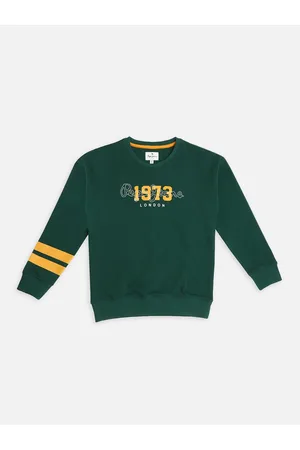 Pepe Jeans Boys Printed Round Neck Pullover