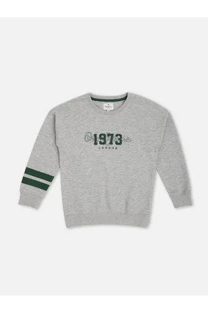 Pepe Jeans Boys Printed Round Neck Pullover