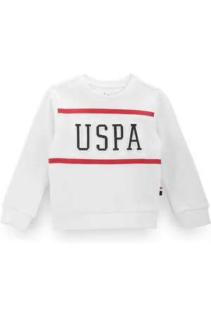 Ralph Lauren Boys Typography Printed Cotton Sweatshirt