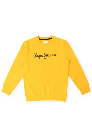 Pepe Jeans Boys Printed Round Neck Pullover