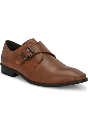 CARLO ROMANO Men Leather Formal Mock Shoes