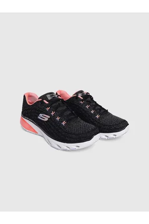 Skechers Women Glide-Step Flex Air Casual Lace-Up Shoe