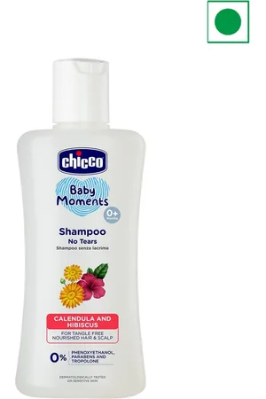 chicco Baby Moments Shampoo for Tear-Free with Hibiscus & Calendula - 200 ml