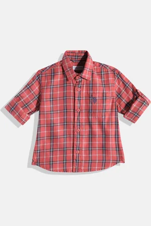 Ralph Lauren Boys Tartan Checked Pure Cotton Casual Shirt